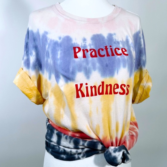 Boho Tie Dye Tee - Picture 1 of 5
